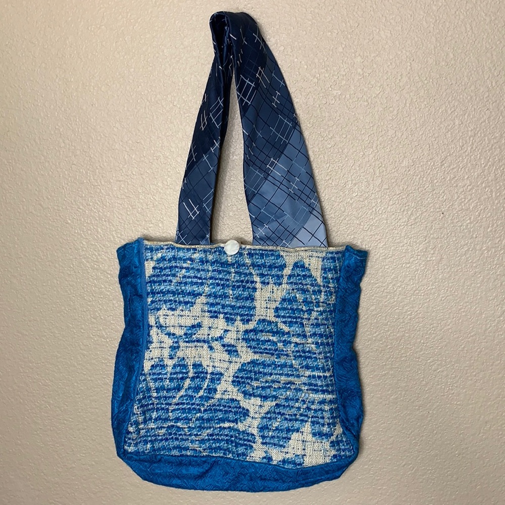Handmade Vintage necktie Purse